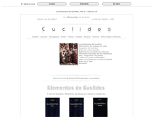 Tablet Screenshot of euclides.org